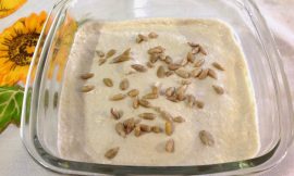 Patê vegetariano de semente de girassol