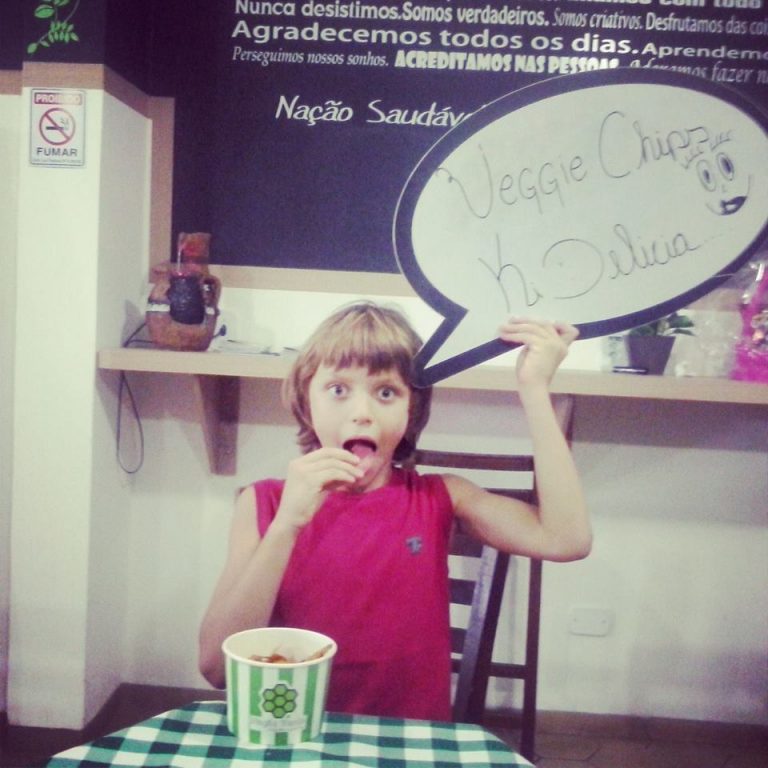 Veggie chips, salgadinho natural e orgânico com sabor!